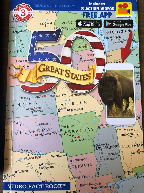 50 Great States: Fast Fact Book (Reading Discovery Level 3) 50 Great States: Fast Fact Book (Reading Discovery Level 3) Video Fact Book