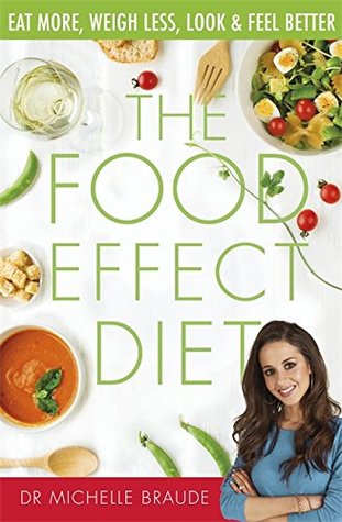The Food Effect Diet: Eat More, Weigh Less & Feel Better Dr Michelle BraudeLOSE AT LEAST 6LBS IN FOUR WEEKS WITHOUT GIVING UP CARBS, ALCOHOL OR CHOCOLATEThe Food Effect Diet is a simple, delicious and satisfying way of eating that sheds weight, boosts ene