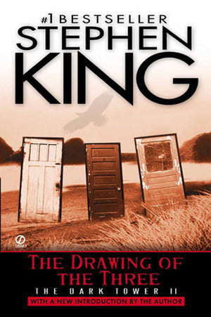 The Drawing of the Three (The Dark Tower #2) Stephen KingWhile pursuing his quest for the Dark Tower through a world that is a nightmarishly distorted mirror image of our own, Roland, the last gunslinger, encounters three mysterious doorways on the beach.