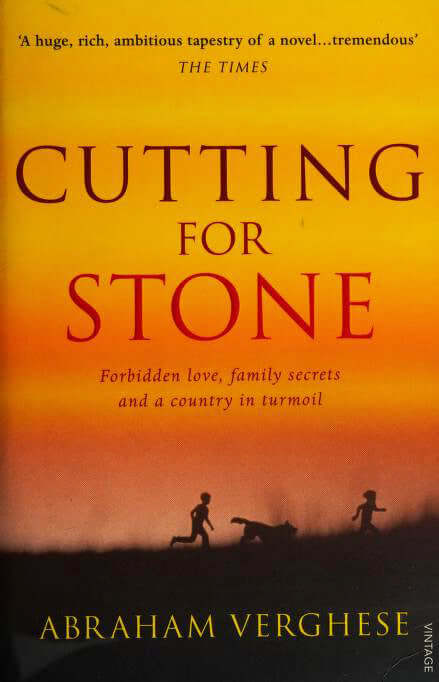 Cutting for Stone Abraham VergheseMarion and Shiva Stone, born in a mission hospital in Ethiopia in the 1950s, are twin sons of an illicit union between an Indian nun and British doctor. bound by birth but with widely different temperaments they grow up t