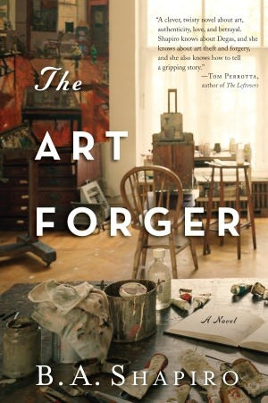 The Art Forger BA ShapiroOn March 18, 1990, thirteen works of art worth today over $500 million were stolen from the Isabella Stewart Gardner Museum in Boston. It remains the largest unsolved art heist in history, and Claire Roth, a struggling young artis