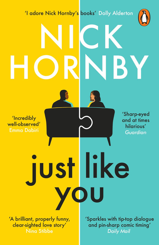 Just Like You Nick HornbyLucy married just the sort of man you might expect: a university graduate who runs his own business. Unfortunately he turned out to have serious dependency issues.Joseph is shaking off the memory of his last date, a girl who ticke