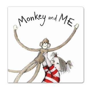 Monkey and Me Emily GravettA cheeky little girl and her toy monkey swing irresistibly through the pages of this playful book. Young children will love guessing what animal they are pretending to be, before shouting out the answers as the pages are turned