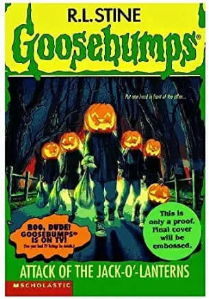 Attack of the Jack-O-Lanterns (Goosebumps #48) RL StinePUMPKIN POWER!Nothing beats Halloween. It's Drew Brockman's favorite holiday. And this year will be awesome. Much better than last year. Or the year Lee and Tabby played that joke. A nasty practical j