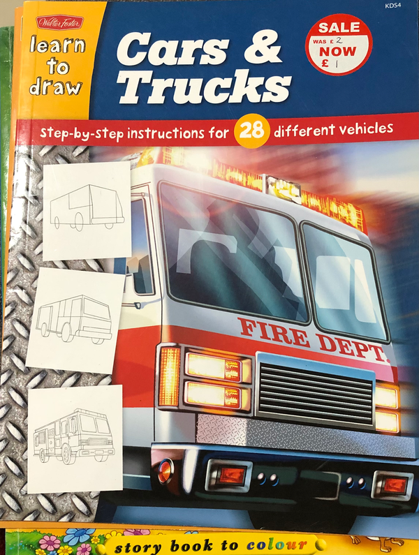 Learn to Draw: Cars and Trucks - Eva's Used Books