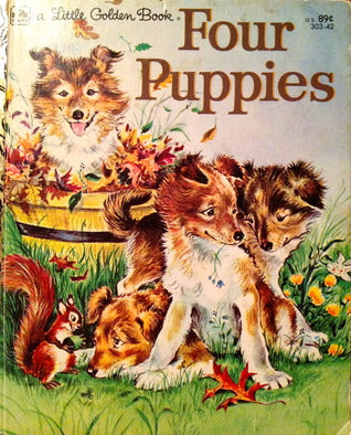 Four Puppies A Little Golden BookAnne Heathers