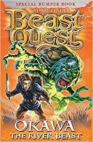 Okawa the River Beast (Beast Quest) Adam Blade Battle Beasts and fight Evil with Tom and Elenna in the bestselling adventure series for boys and girls aged 7 and up!Evil never rests in Avantia, and a deadly new enemy lies in wait for our heroes. Okawa the