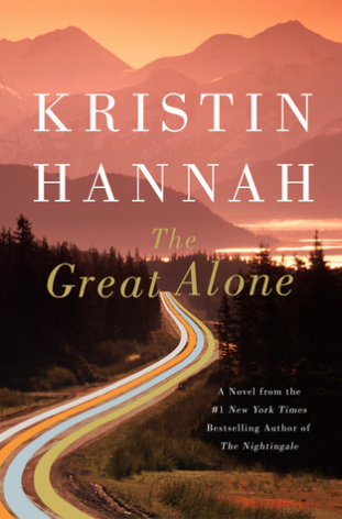 The Great Alone Kristin HannahAlaska, 1974.Unpredictable. Unforgiving. Untamed.For a family in crisis, the ultimate test of survival.Ernt Allbright, a former POW, comes home from the Vietnam war a changed and volatile man. When he loses yet another job, h