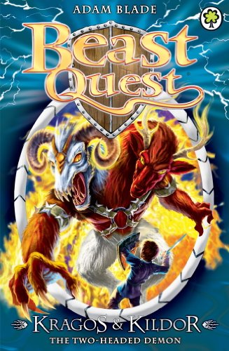 Kragos and Kildor the Two-Headed Demon (Beast Quest Special Bumper Edition #5) Adam Blade A ferocious Two-Headed Demon has stolen Avantia's most precious treasure: the Cup of Life. Tom must get it back, or the kingdom will be destroyed by evil Wizard Malv