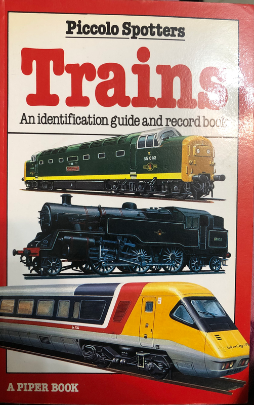 Trains: An identification guide and record book Piccolo SpottersA fully-illustrated guide book to British trains and rolling stock in use today. Learn to identify each model and fill in the details in the spaces provided to build up your own spotter's rec