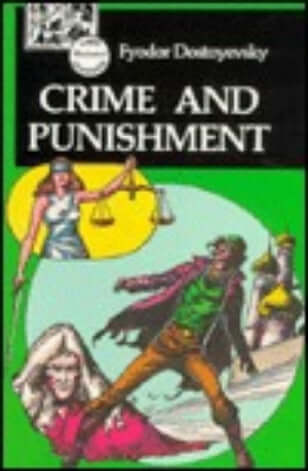 Crime and Punishment and Notes - Illustrated Graphic Novel Retells the classic story of a murderer and the psychological punishment he endures before he finally comes to trial, as a graphic novel with study guide.