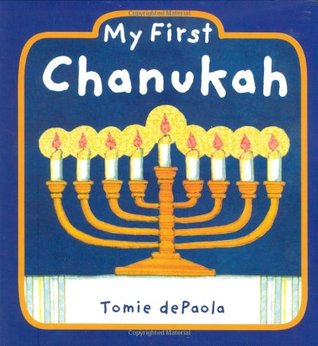 My First Chanukah Tomie dePaolaIn My First Chanukah, Tomie dePaola?s gentle text and understated artwork provide insight and background into the holiday for young readers. Eye-catching foil lights up the cover!