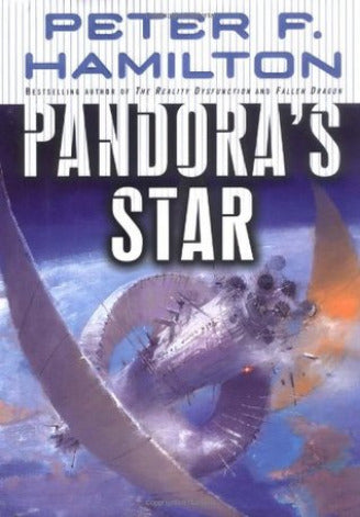 Pandora's Star (Commonwealth Saga #1) Peter F. HamiltonThe year is 2380. The Intersolar Commonwealth, a sphere of stars some four hundred light-years in diameter, contains more than six hundred worlds, interconnected by a web of transport "tunnels" known