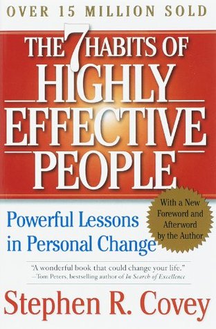 The 7 Habits of Highly Effective People: Powerful Lessons in Personal Change Stephen R CoveyWhen Stephen Covey first released The Seven Habits of Highly Effective People, the book became an instant rage because people suddenly got up and took notice that