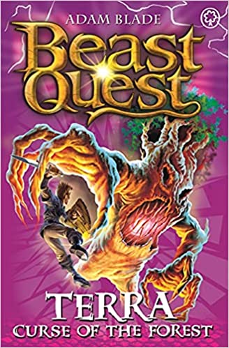 Terra: Curse of the Forest (Beast Quest #35) Adam BladeBattle fearsome beasts and fight evil with Tom and Elenna in the bestselling adventure series for boys and girls aged 7 and up.Kayonia's forests are deathly silent - the animals have disappeared and n