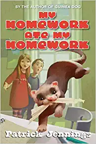 My Homework Ate My Homework Patrick JenningsMath is not ten-year-old Zaritza's best subject. When her teacher, Mr. Phinney, offers extra credit to whomever takes the class ferret, Bandito, home over the weekend, she jumps at the opportunity.Unfortunately,