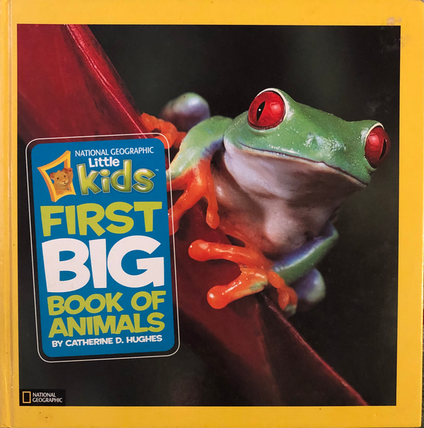 Little Kids First BIG Book of Animals National GeographicPolar bears, Penguins, lions, giraffes, seahorses, frogs, butterflies... and much more! These fun-filled pages introduce young readers to more than 30 animals and their exciting lives in the wild.In