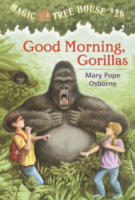 Good Morning, Gorillas (Magic Tree House #26) L Frank BaumWhen a cyclone hits her Kansas home, Dorothy and her dog Toto are whisked to the magical land of Oz. To find her way home, she must follow the yellow brick road to where the Wizard lives in the Eme