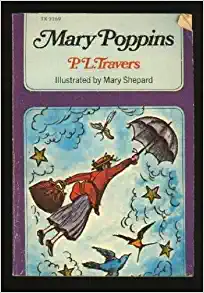 Mary Poppins PL TraversAn extraordinary English nanny blows in on the East Wind with her parrot-headed umbrella and magic carpetbag and introduces her charges, Jane and Michael, to some delightful people and experiences.