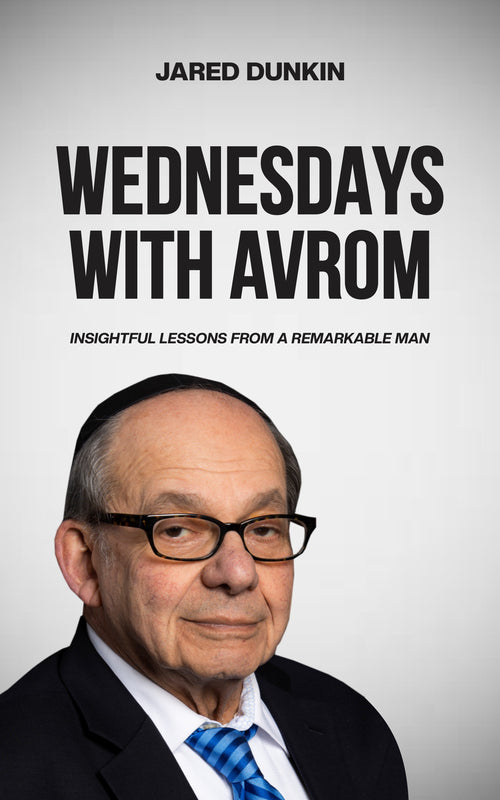 Wednesdays with Avrom Jared DunkinDuring the first year of the Covid-19 pandemic, Jared visited Avrom Landesman each Wednesday. These visits provided a glimpse of Avrom’s pervasive wisdom and perspective, helping Jared find purpose, become a more empathet