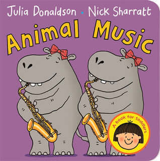 Animal Music Julia Donaldson and Nick SharrattSwing and sway! Sing and play! Stay and dance the night away! There's harmony in the air when the animals get together for a concert with a difference. Koala's playing his flute, Badger's bashing away on the d