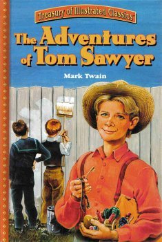The Adventures of Tom Sawyer Mark TwainIntroducing young readers to literary classics will be easy with each of the twelve titles in the Treasury of Illustrated Classics series. Each title contains short, concise chapters for easy comprehension and lastin