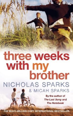 Three Weeks With My Brother Nicholas Sparks and Michah SparksIn January 2003 Nicholas Sparks & his brother Micah set off on a three-week trip around the world. By their early thirties, the two brothers were the only surviving members of their family, havi