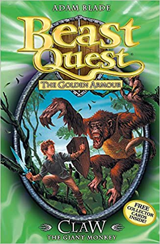 Claw the Giant Monkey (Beast Quest #8) Adam BladeAvantia is under threat from an evil wizard. To save the kingdom, Tom must defeat six terrifying Beasts and collect the pieces of magical golden armour. Join Tom as he journeys into the Dark Jungle to do ba