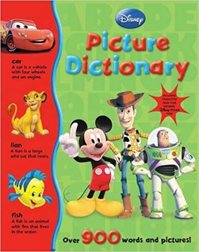 Disney's Picture Dictionary DisneyDisney’s Picture Dictionary helps young children learn words and meanings with their favourite Disney friends. Over 900 entries are included, with delightful illustrations, easy-to-understand definitions and helpful sampl