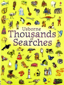 Usborne Thousands of Searches UsborneFrom tiny bugs and venemous vipers, to enormous whales and hot-air balloons, there are over 8,000 things to spot in this amazing pubble book. Each beautifully illustrated scene shows a different part of the world and i