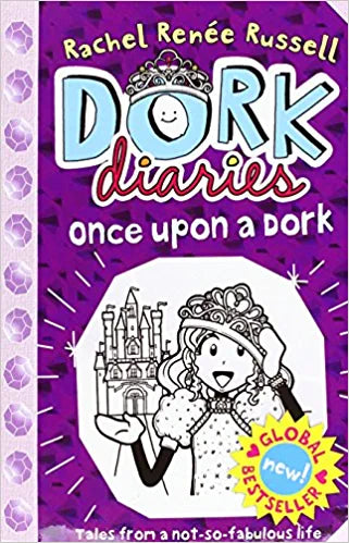 Dork Diaries Once Upon a Dork (Dork Diaries #8) Rachel Renee RussellIt’s Diary of a Wimpy Kid for girls in this hilarious novel!After a bump on the head in gym class on April Fool’s Day, Nikki has a wild dream in which she, her BFFs Chloe and Zoey, her cr