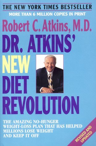 Dr. Atkins' New Diet Revolution, Revised and Updated Robert C Atkins, MDThe phenomenal #1 bestseller--on the New York Times "bestseller list for an extraordinary SIX YEARS--Dr. Atkins' New Diet Revolution "is still the safest, easiest, most effective weig