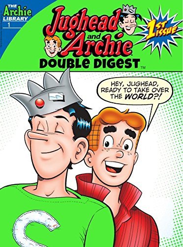 Jughead and Archie Double Digest #1 The Archie LibraryGet ready for fun in this BRAND NEW double digest series! Could a goofy image of Archie in a not-so-flattering sweater from Veronica be the key to an opportunity of a lifetime for Jughead? That's right