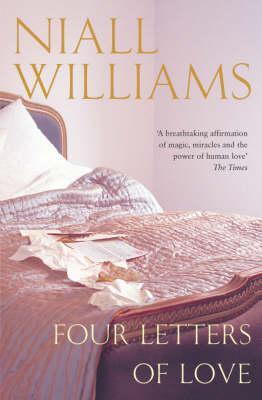 Four Letters of Love Niall WilliamsNicholas is 12, living with his parents, when his father gives up his job and throws the household into disarray. Across the country, Isabel is sent to convent school but runs away. Isabel and Nicholas are made for each