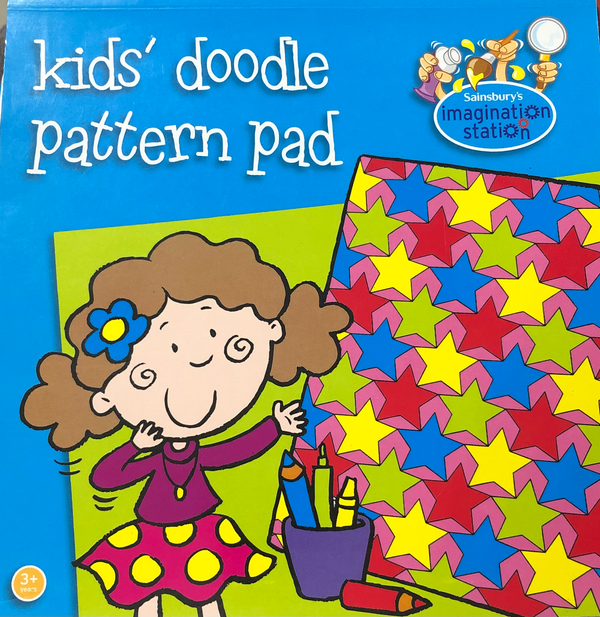 Kids' Doodle Pattern Pad Sainsbury's Imagination Station