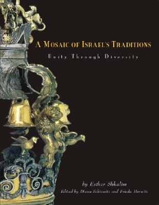 A Mosaic of Israel's Traditions Esther ShkalimYoung people from over 20 lands explain their Jewish holiday customs as practiced in their country or origin. They also discuss how emigrating to Israel has impacted on these ancient traditions. Includes a com