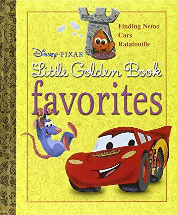 Disney-Pixar Little Golden Book Favorites Disney PixarThis deluxe collection contains retellings of three hit Disney•Pixar movies. Young readers will love this full-color book featuring Finding Nemo, Cars, and Ratatouille.First published July 28, 2009