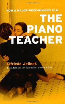 The Piano Teacher Elfriede JeilnekErika Kohut teaches piano at the Vienna Conservatory by day. But by night she trawls the porn shows of Vienna while her mother, whom she loves and hates in equal measure, waits up for her.Into this emotional pressure-cook