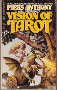 Vision of Tarot (Tarot #2) Piers Anthony The wanderer-monk Paul is trapped in a nightmare of dragons, demons, and spectacular lusts as the shimmering Animation curtain storms across the worldscape, changing fantasy into hideous reality. First published Ja